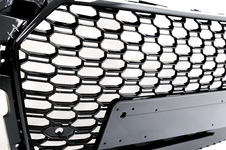 NAZWA PRODUKTU: PRZEDNI GRILL BEZ EMBLEMÓW DO AUDI A5 F5 (2017-2019) RS DES