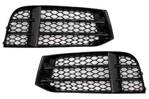 KRATKI ZDERZAKA PRZEDNIEGO KOMPLET AUDI A5 8T (2007-2016) RS5 LOOK ZDERZAK