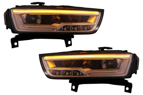 REFLEKTORY LAMPY PRZEDNIE LED AUDI Q3 8U FACELIFT (14-17) Z XENON NA LED