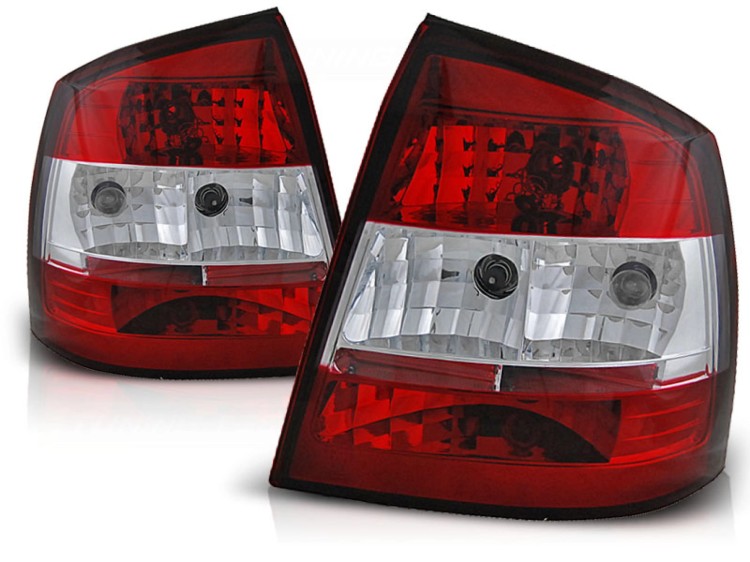 LAMPY TYLNE OPEL ASTRA G 09.97-02.04 3D/5D R-W