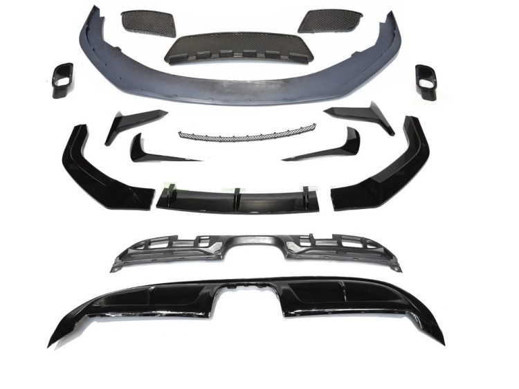 BODY KIT ZDERZAK PRZEDNI TYLNY SPORT LOOK PORSCHE CAYMAN 718 16-23