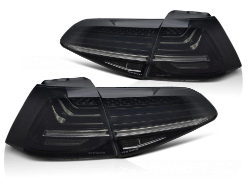 LAMPY TYLNE LED LASER SMOKE SEQ VW GOLF 7 13-19