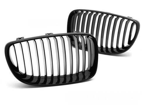 GRILL ATRAPA CHŁODNICY CZARNY POŁYSK BMW E87 / E88 / E81 / E82 07-13