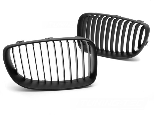 GRILL ATRAPA CHŁODNICY CZARNY MAT BMW E87 / E88 / E81 / E82 07-13