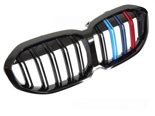 GRILL ATRAPA CHŁODNICY CZARNY POŁYSK 3 KOLORY BMW 1 SERII F40 19-24