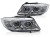 LAMPY PRZEDNIE REFLEKTORY FULL LED CHROME BMW 3 SERII E90/E91 05-08