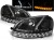 LAMPY PRZEDNIE REFLEKTORY BLACK VW GOLF 5 03-08 LED
