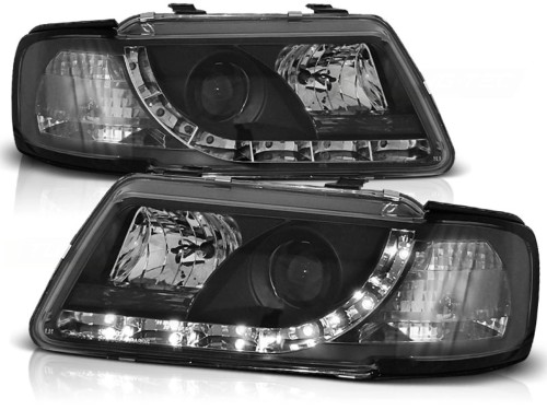 LAMPY PRZEDNIE REFLEKTORY BLACK AUDI A3 8L 08.96-08.00