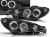 LAMPY PRZEDNIE REFLEKTORY PEUGEOT 206 02+ ANGEL EYES BLACK