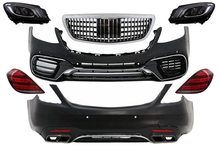 BODY KIT ZDERZAK KONWERSJA MERCEDES S KLASA W222 13-17 S63 AMG FACELIFT