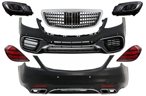BODY KIT ZDERZAK KONWERSJA MERCEDES S KLASA W222 13-17 S63 AMG FACELIFT