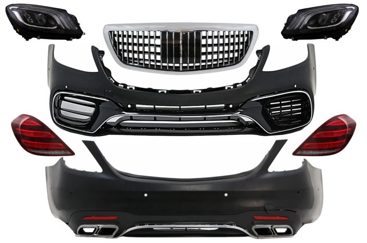 BODY KIT ZDERZAK KONWERSJA MERCEDES S KLASA W222 13-17 S63 AMG FACELIFT