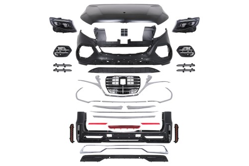 BODY KIT ZDERZAK LAMPY MERCEDES V KLASA W447 14-23 KONWERSJA FACELIFT 2024