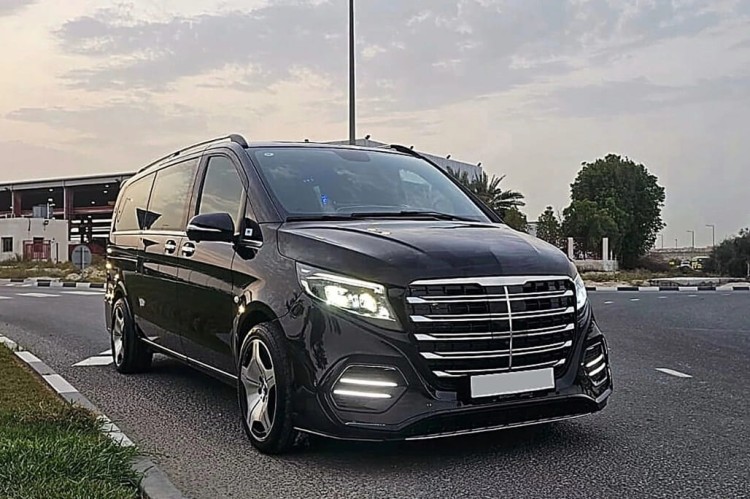 BODY KIT ZDERZAK LAMPY MERCEDES V KLASA W447 14-23 KONWERSJA FACELIFT 2024