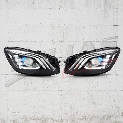 REFLEKTORY FULL LED MERCEDES S KLASA W222 X222 (13-17) FACELIFT LOOK