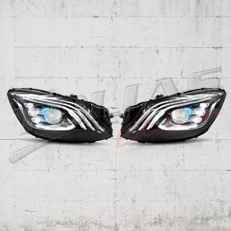 REFLEKTORY FULL LED MERCEDES S KLASA W222 X222 (13-17) FACELIFT LOOK