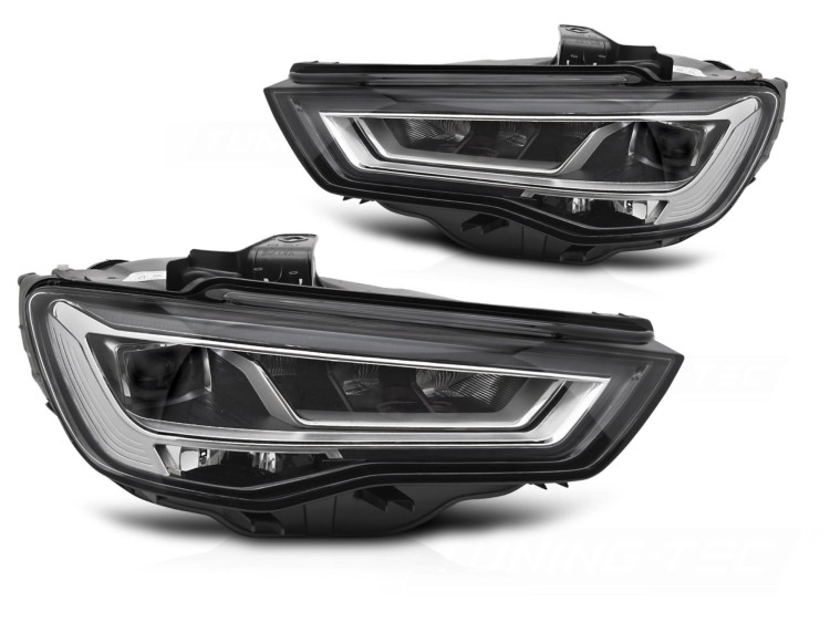 LAMPY PRZEDNIE FULL LED SEQ DRL AUDI A3 8V 12-16