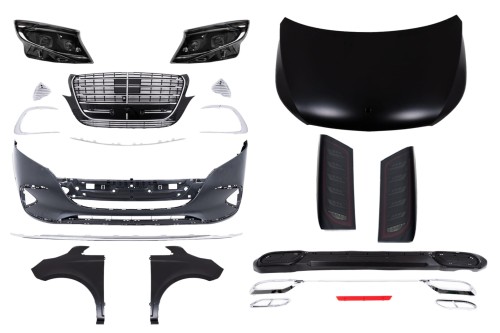 BODY KIT ZDERZAK LAMPY KONWERSJA MERCEDES VITO W639 04-15 DO W447 2024
