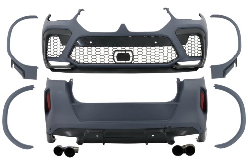 BODY KIT ZDERZAK PRZEDNI TYLNY BMW X6 G06 (10.2019-UP) X6M DESIGN
