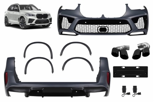 BODY KIT ZDERZAK PRZEDNI TYLNY BMW X5 G05 (2018-2022) X5M DESIGN