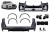 BODY KIT ZDERZAK PRZEDNI TYLNY BMW X5 G05 (2018-2022) X5M DESIGN