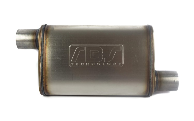 TŁUMIK PRZELOTOWY RBS TECHNOLOGY 2,5" S/S