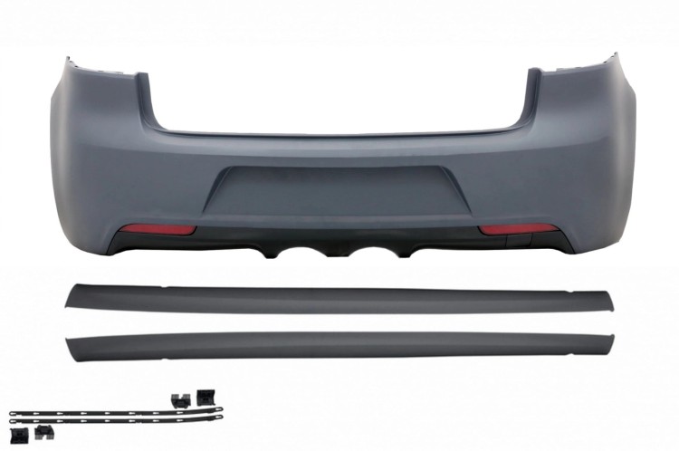 ZDERZAK TYLNY Z LISTWAMI PROGOWYMI VW GOLF VI (2008-) R20 DESIGN