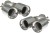 KOŃCÓWKI WYDECHU BMW 5 SERIII G30 G31 G38 SERIA 6 G32 (16-20) M5 LOOK CHROM