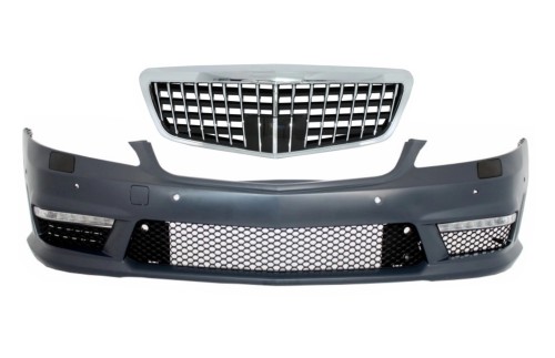 ZDERZAK GRILL MERCEDES S KLASA W221 (05-12) S63 AMG DESIGN