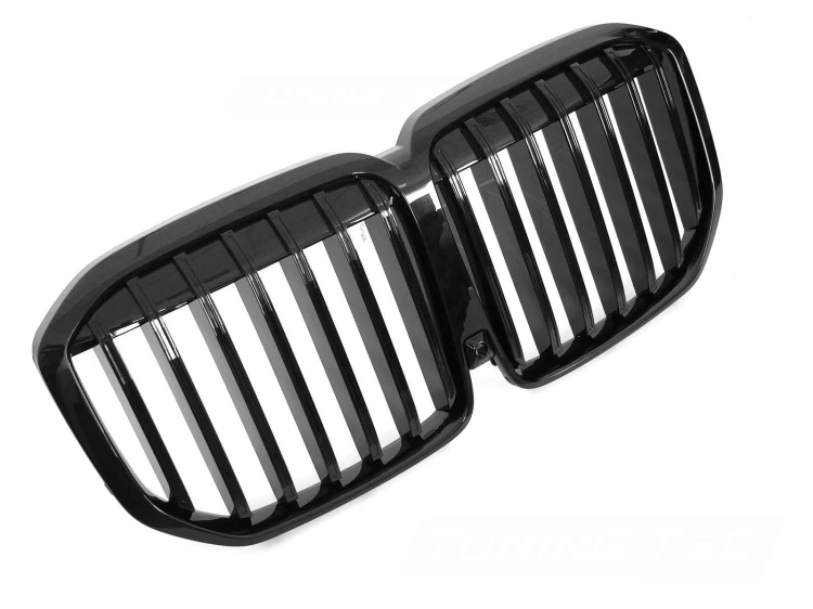 NERKI GRILL ATRAPA CZARNY POŁYSK BMW X7 G07 LCI 22+