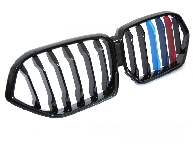 NERKI GRILL ATRAPA CZARNY POŁYSK BMW X6 G06 19-23