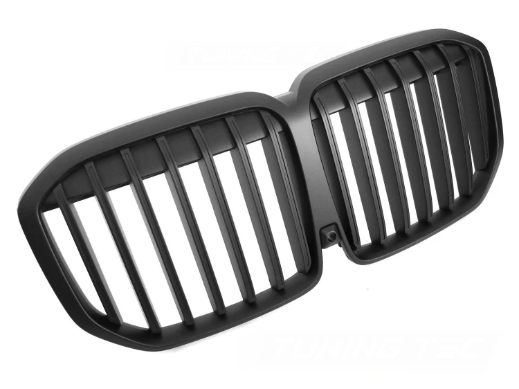 NERKI GRILL ATRAPA MATT BLACK BMW X7 G07 LCI 22+