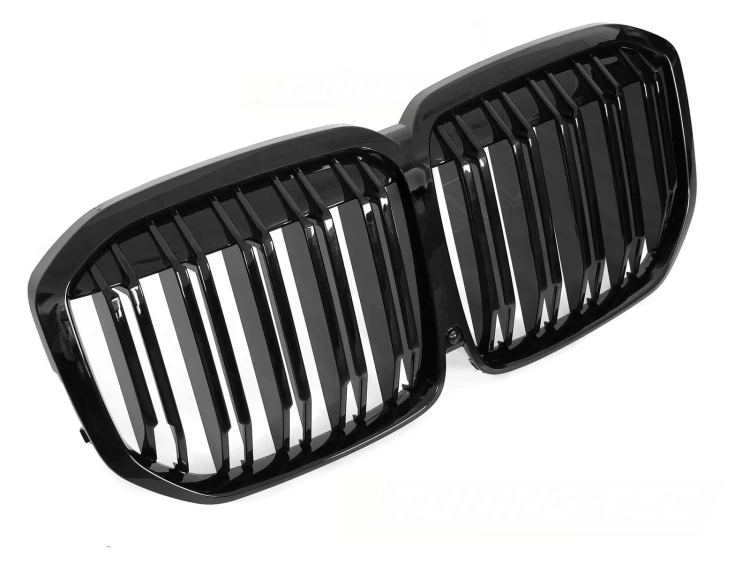 NERKI GRILL ATRAPA CZARNY POŁYSK BMW X7 G07 18-22