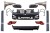 BODY KIT ZDERZAK BŁOTNIKI LAMPY VW TIGUAN II MK2 16- 19 NA 2021 R DESIGN