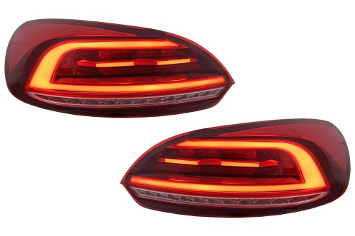 TYLNE LAMPY LED VW SCIROCCO HATCHBACK MK3 (08-14) DYNAMICZNE KIERUNKOWKSAZY