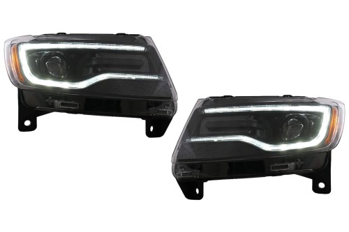 REFLEKTORY LAMPY PRZEDNIE LED JEEP GRAND CHEROKEE IV WK2 (11-13)