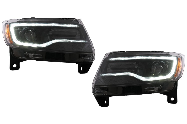 REFLEKTORY LAMPY PRZEDNIE LED JEEP GRAND CHEROKEE IV WK2 (11-13)