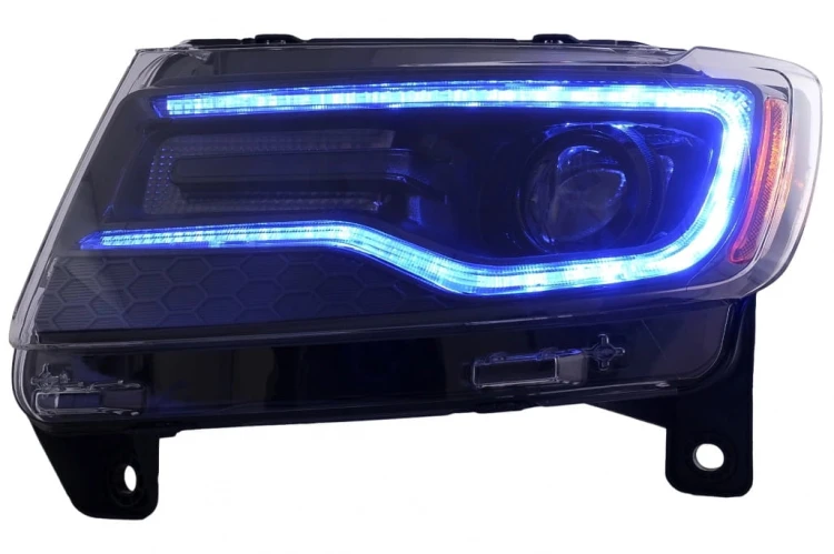 REFLEKTORY LAMPY PRZEDNIE LED JEEP GRAND CHEROKEE IV WK2 (11-13)