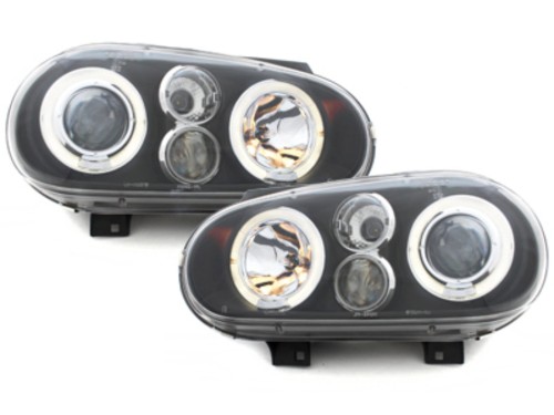 REFLEKTORY LAMPY PRZEDNIE VW GOLF IV 4 (09.1997-09.2003) ANGEL EYES