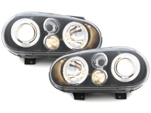 REFLEKTORY LAMPY PRZEDNIE VW GOLF IV 4 (09.1997-09.2003) ANGEL EYES