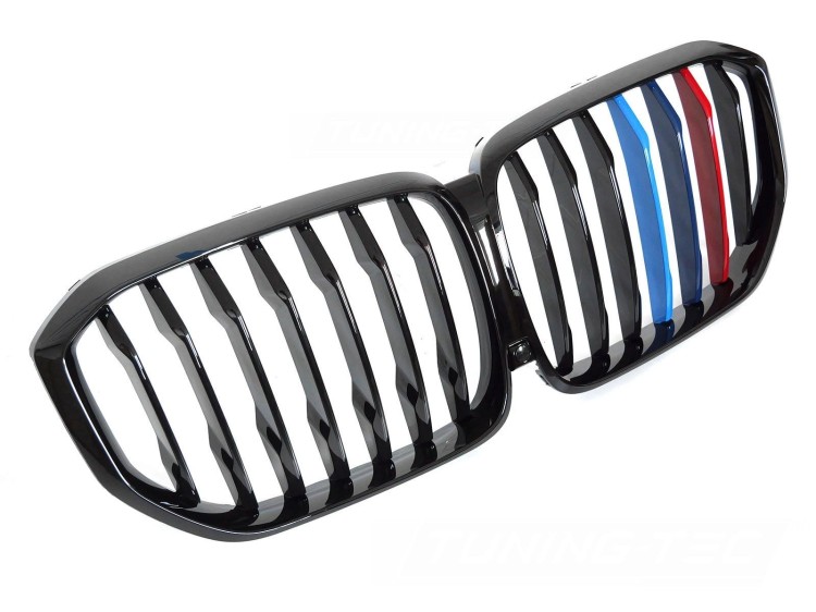 NERKI GRILL ATRAPA CZARNY POŁYSK BMW X5 G05 19-22
