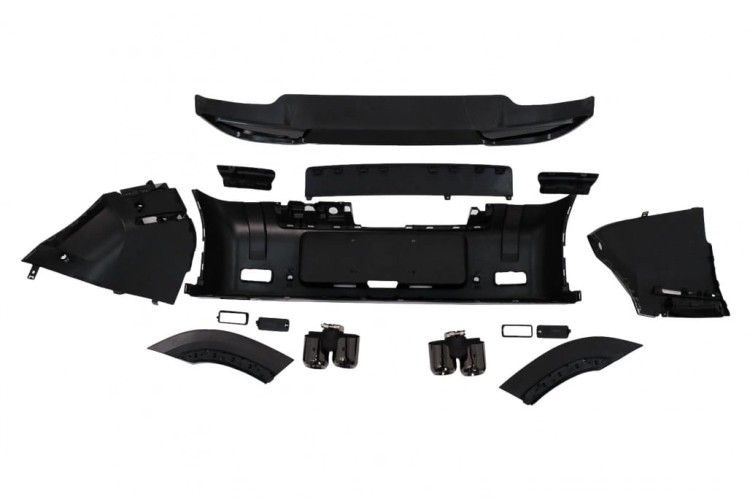 BODY KIT ZDERZAK LAMPY GRILL LAND ROVER DEFENDER SUV L663 19-UP PIANO BLACK