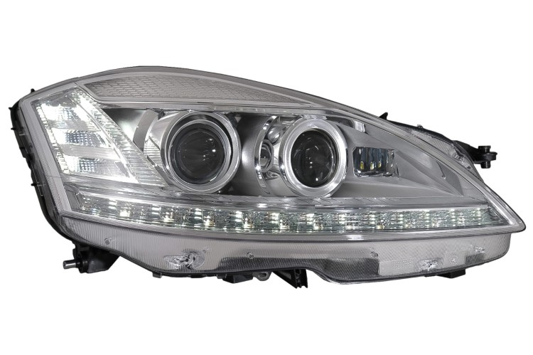 REFLEKTORY LAMPY PRZEDNIE LED MERCEDES S KLASA W221 (05-09) FACELIFT LOOK