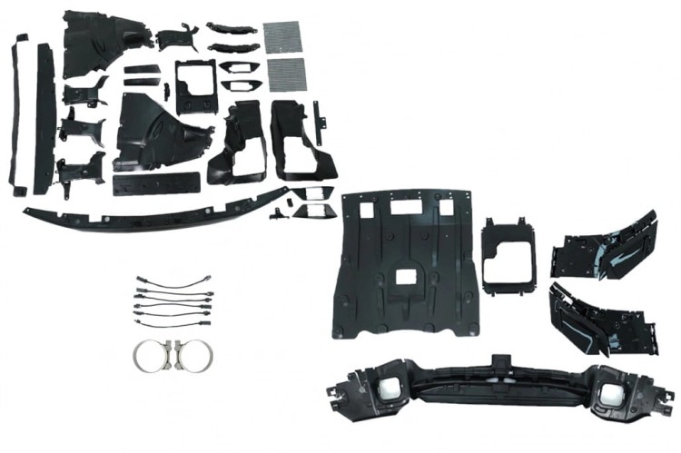 BODY KIT ZDERZAK LAMPY KONWERSJA BMW X6 G06 19-23 LCI X6M DESIGN (23+)