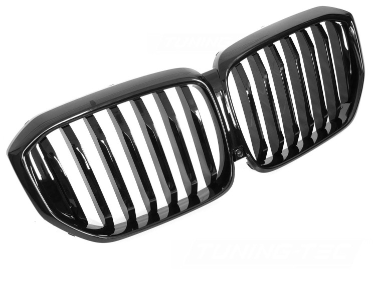NERKI GRILL ATRAPA CZARNY POŁYSK BMW X5 G05 LCI 23+