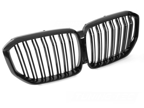 NERKI GRILL ATRAPA CZARNY POŁYSK BMW X5 G05 19-22