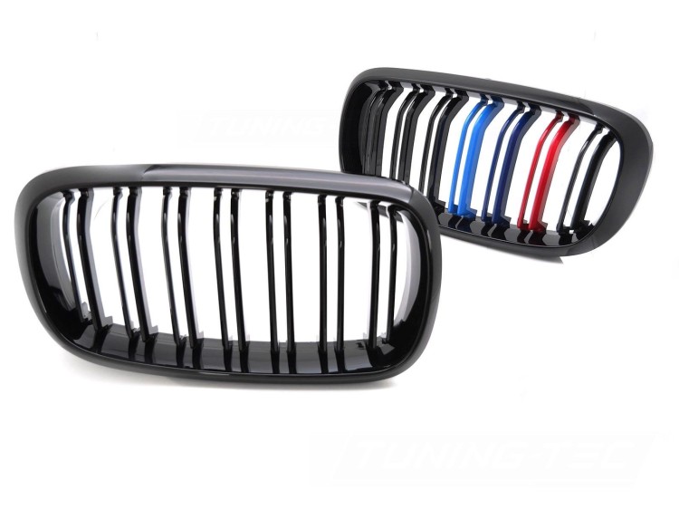 NERKI GRILL ATRAPA CZARNY POŁYSK BMW X5 F15 13-18 X6 F16 14-19