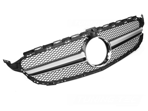 ATRAPA GRILL MERCEDES C KLASA W205 S205 C205 A205 16-18 AMG KAMERA
