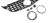 ATRAPA GRILL MERCEDES C KLASA W205 S205 C205 A205 16-23 PANAMERICANA
