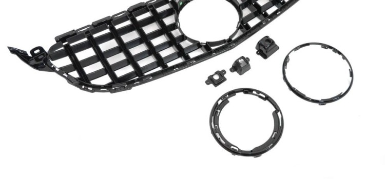 ATRAPA GRILL CHROME PANAMERICANA MERCEDES C KLASA W205 S205 C205 16-23